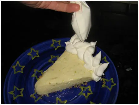 key lime pie with cream cheese
