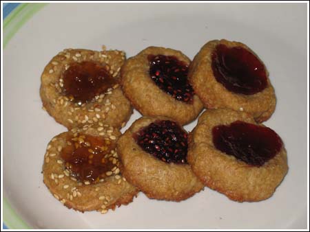 Whole Foods Thumbprint Cookies