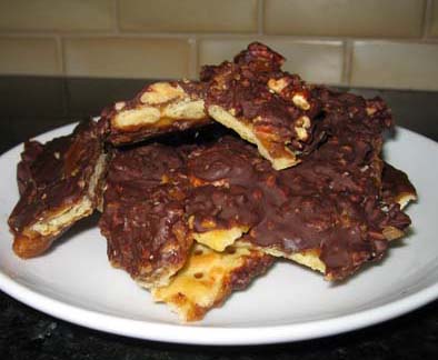 Saltine cracker toffee recipe