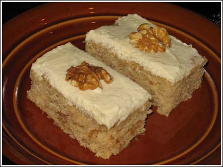 Frosted Banana Bars Frosted Banana Bars