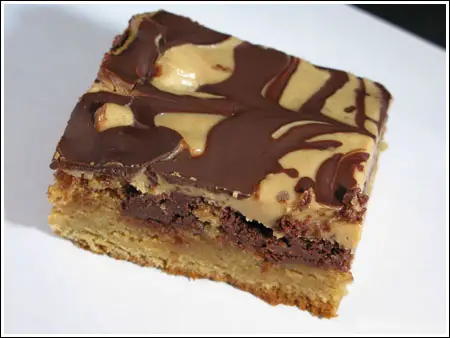 Marbled Peanut Butter Brownie