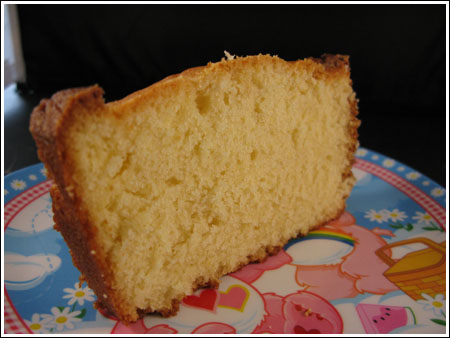 lemon pound cake