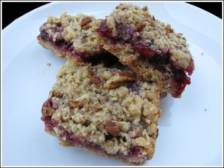 Oatmeal Jam Bars