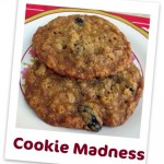 Big Flat Chewy Oatmeal Cookies