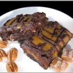 carameltoppedbrownies Caramel Topped Brownies