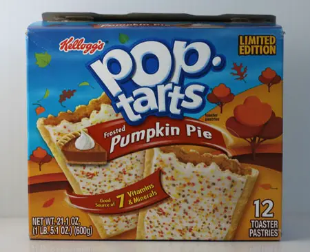 Pumpkin Pie Pop Tarts Box