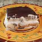 eclaircakecut chocolate eclair cake