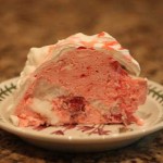 strawberry-bavsliced strawberry bavarian sliced