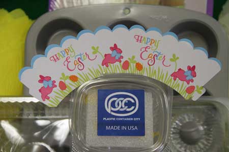 Happy Easter Cupcake Wraps