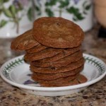 thin-chocolate-chip-cookies Crispy Chocolate Chip Cookies from Food TV Magazine