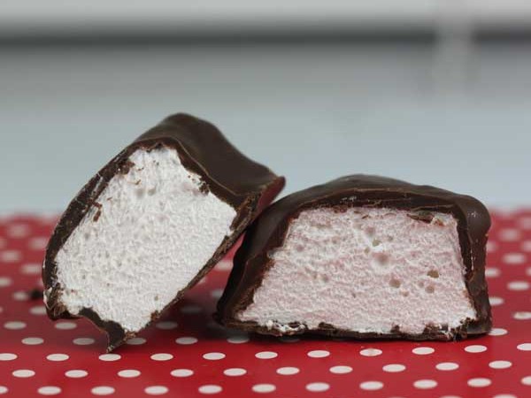 Chocolate Covered Marshmallows