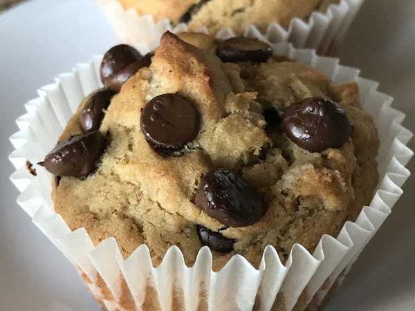 gluten free banana cappuccino muffins