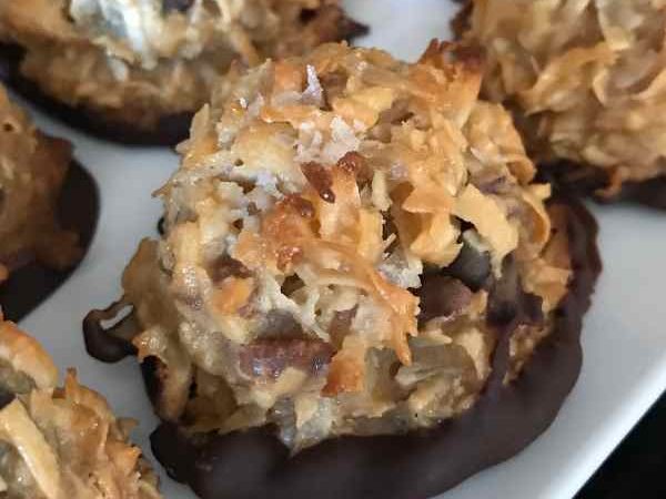 salted caramel macaroons