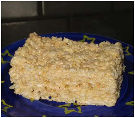 Canned Frosting Rice Krispies Treats