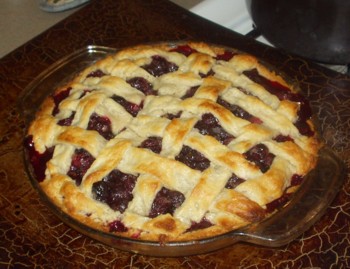 blueberry pie