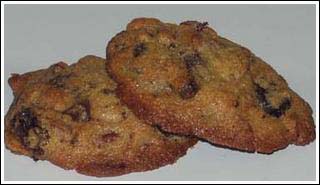 chocolate chip dried cherry cookies