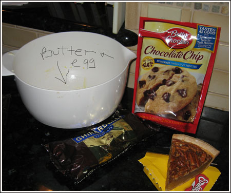 pecan pie chocolate chip cookies