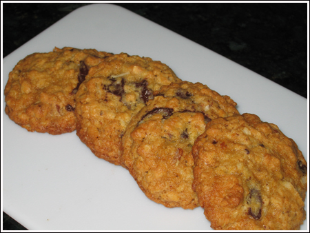 Bonnie Donaldson's Rangers cookies sitting on a plate.