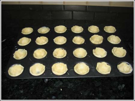 Pecan Tassies Dough