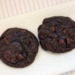 bittersweet chocolate cookies