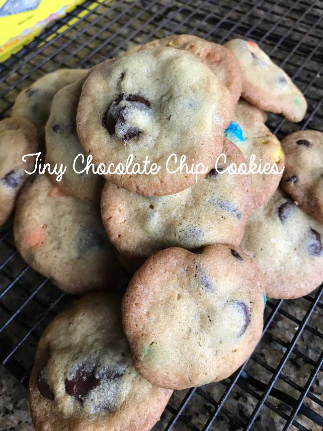 Tiny Chocolate Chip Cookies