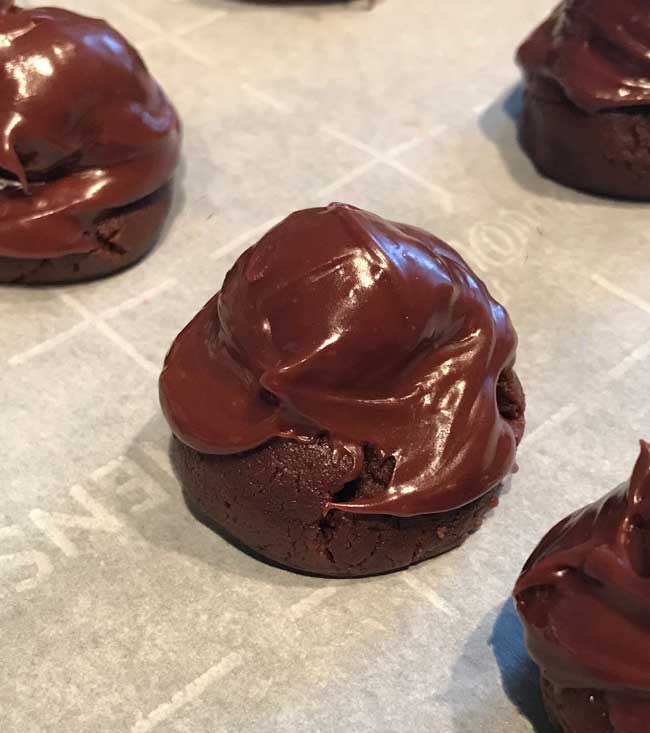 Chocolate Covered Cherry Cookies