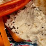 Cottage Cheese Hummus picture showing texture