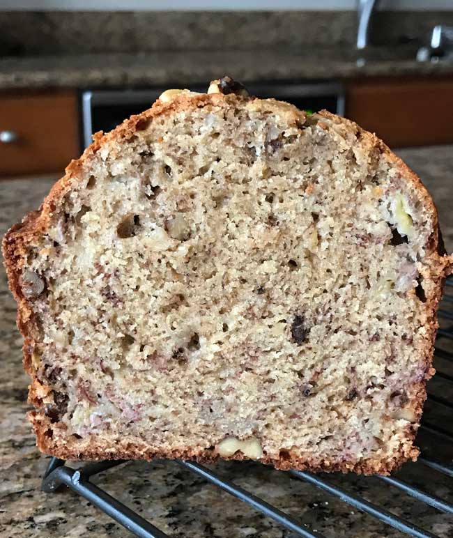 Cottage Cheese Banana Bread