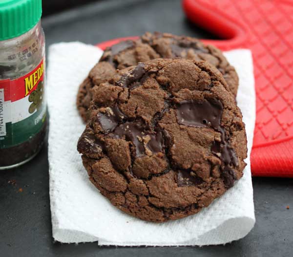 cappuccino chocolate chunk cookies