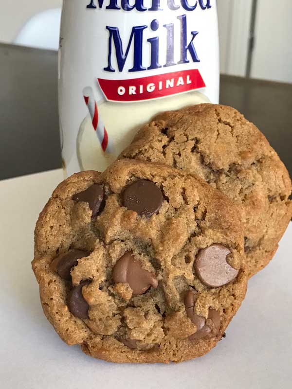 Malted Chocolate Chip Cookies