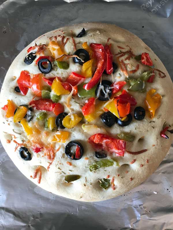 Small batch dough toppins