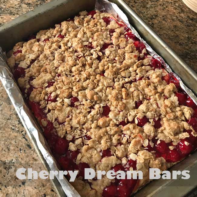 Cherry Dream Bars