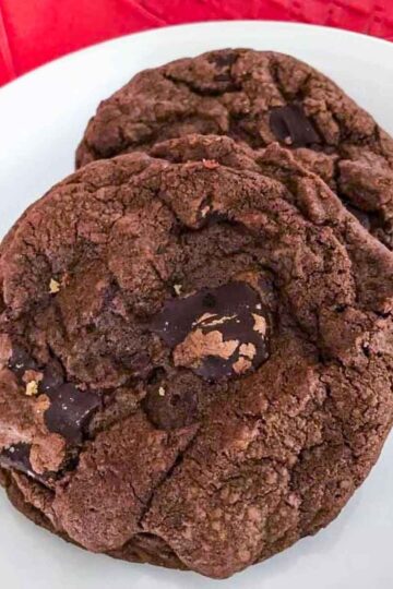 Double Chocolate Espresso Cookies recipe originally from Martha Stewart