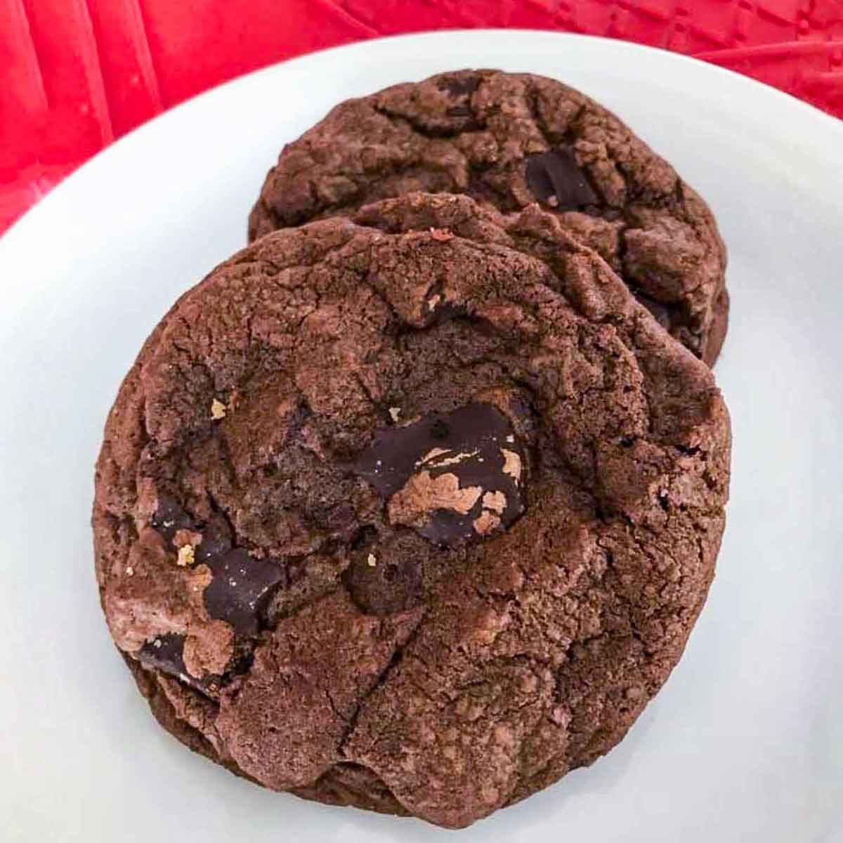 Double Chocolate Espresso Cookies recipe originally from Martha Stewart