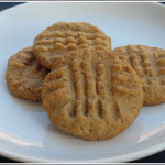 Peanut Butter Cookies with Honey and Wheat Germ