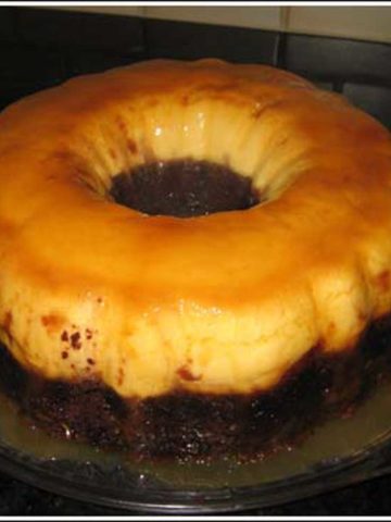 Chocolate Flan Cake