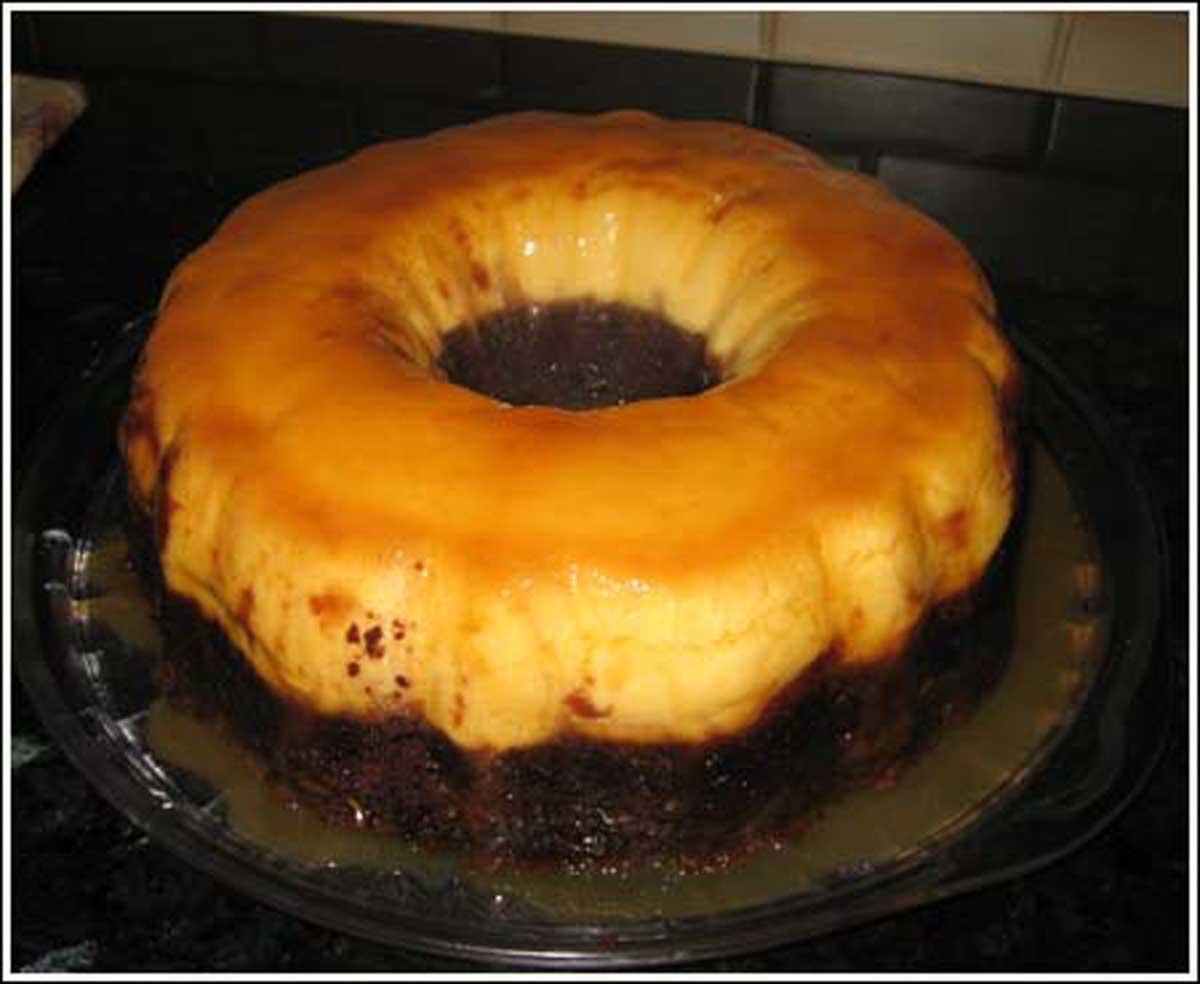 Chocolate Flan Cake with Cake Mix - Cookie Madness