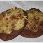 German Chocolate Brownie Cookies