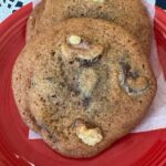 Chewy Whole Wheat Chocolate Chip Cookies made with Golden Syrup from The King Arthur Whole Grain Baking Book.