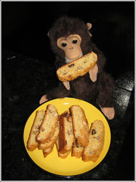 Banana Bread Biscotti