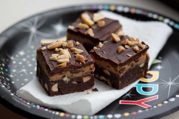 peanut butter fudge brownies