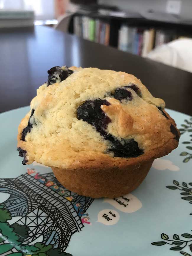 Basic Blueberry Muffins originally from Fine Cooking and Joanne Chang