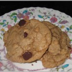 Vegan Spelt Chocolate Chip Cookies