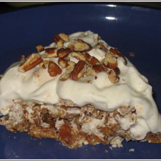 Luby's Butternut Brownie Pie