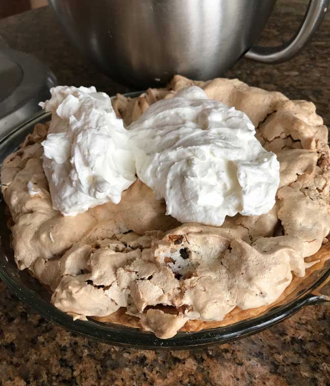 Butternut Brownie Pie