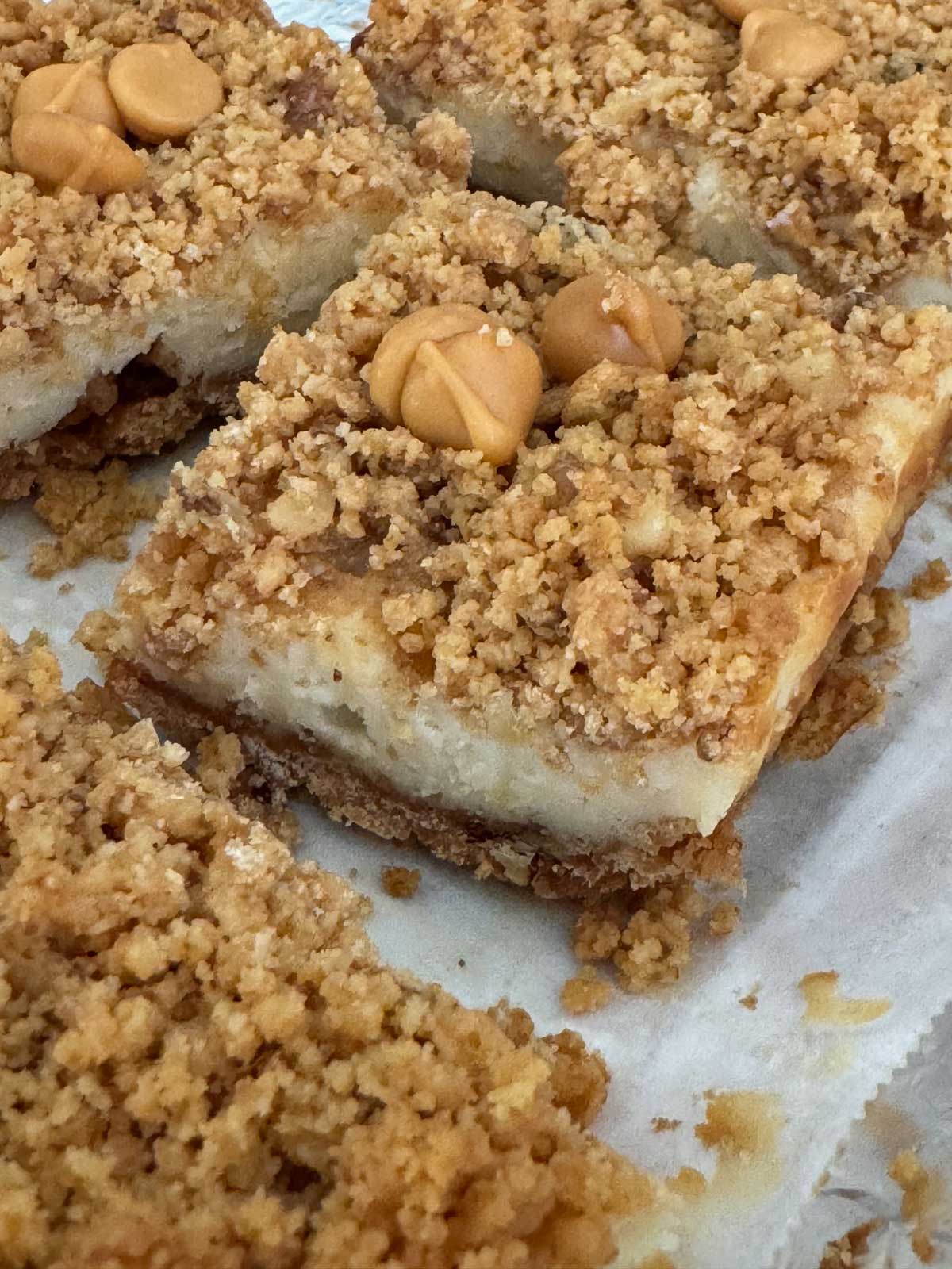 Butterscotch Cheesecake Bars