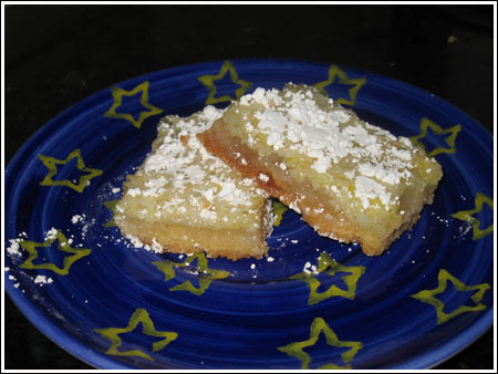 Vegan Lemon Squares