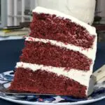 Waldorf Astoria Red Velvet Cake with Ermine Icing