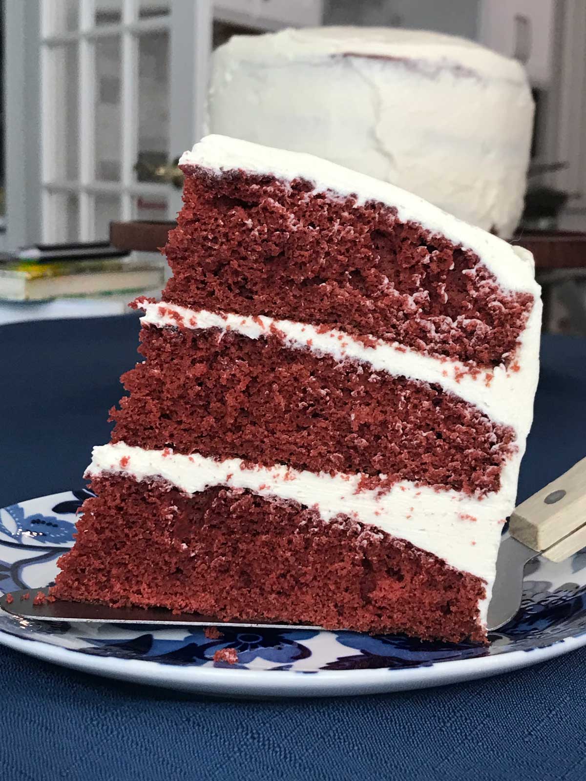 Old Waldorf Astoria Red Red Velvet Cake with Ermine Icing