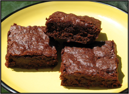 chocolate mocha brownies